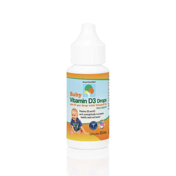 Baby Vitamin D3 and K2 Drops