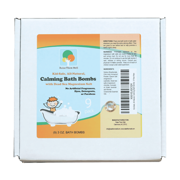 Box of Calming Magnesium Bath Bombs