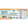 Kids' Chewable Vitamins Product Label