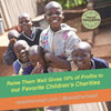 Your purchase helps support Children's Charities.