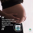 Product Review from Amy: This product has been a blessing for my very dry pregnancy skin.