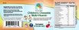 Chewable Kids' Vitamins Product Label