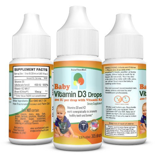 Why Your Babies and Toddlers Need Vitamin D and K2