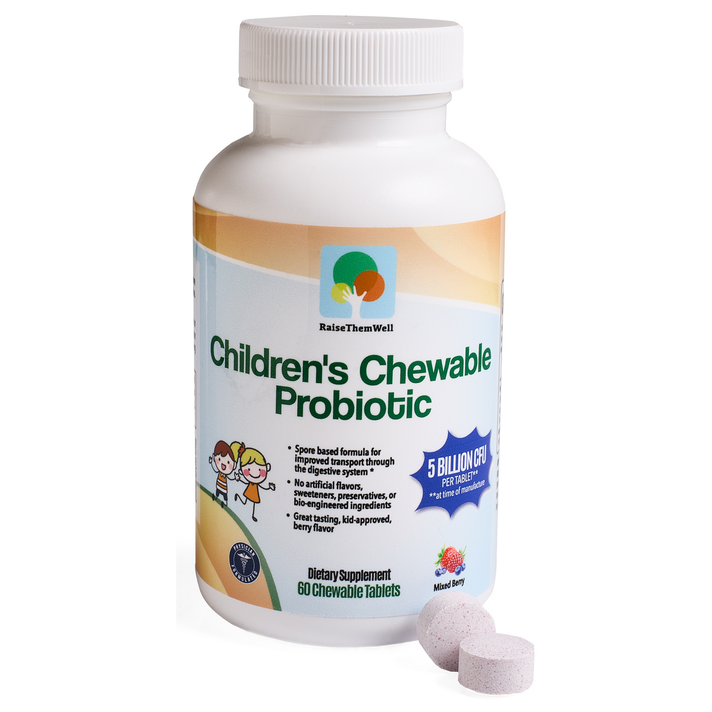 Children's Chewable Probiotic: Support Immune and Digestive Health Naturally