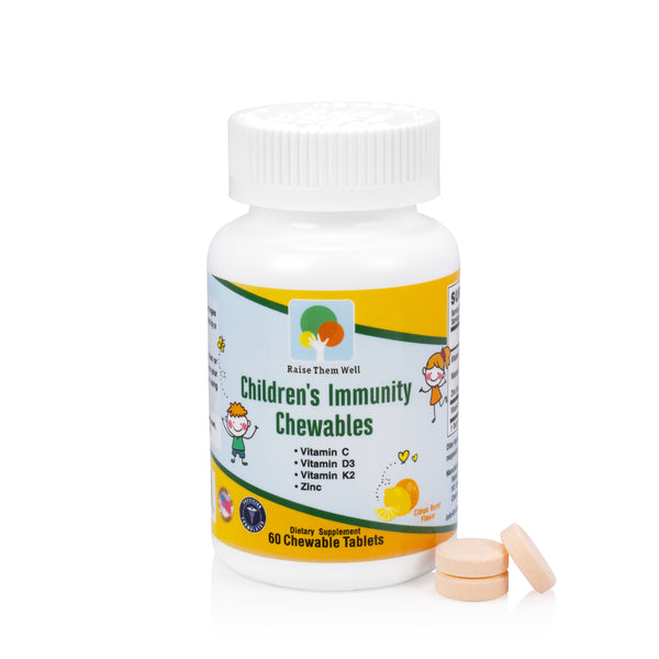 Kids' Immune Support Chewable with All-Natural Colors, Flavors, and Sweeteners