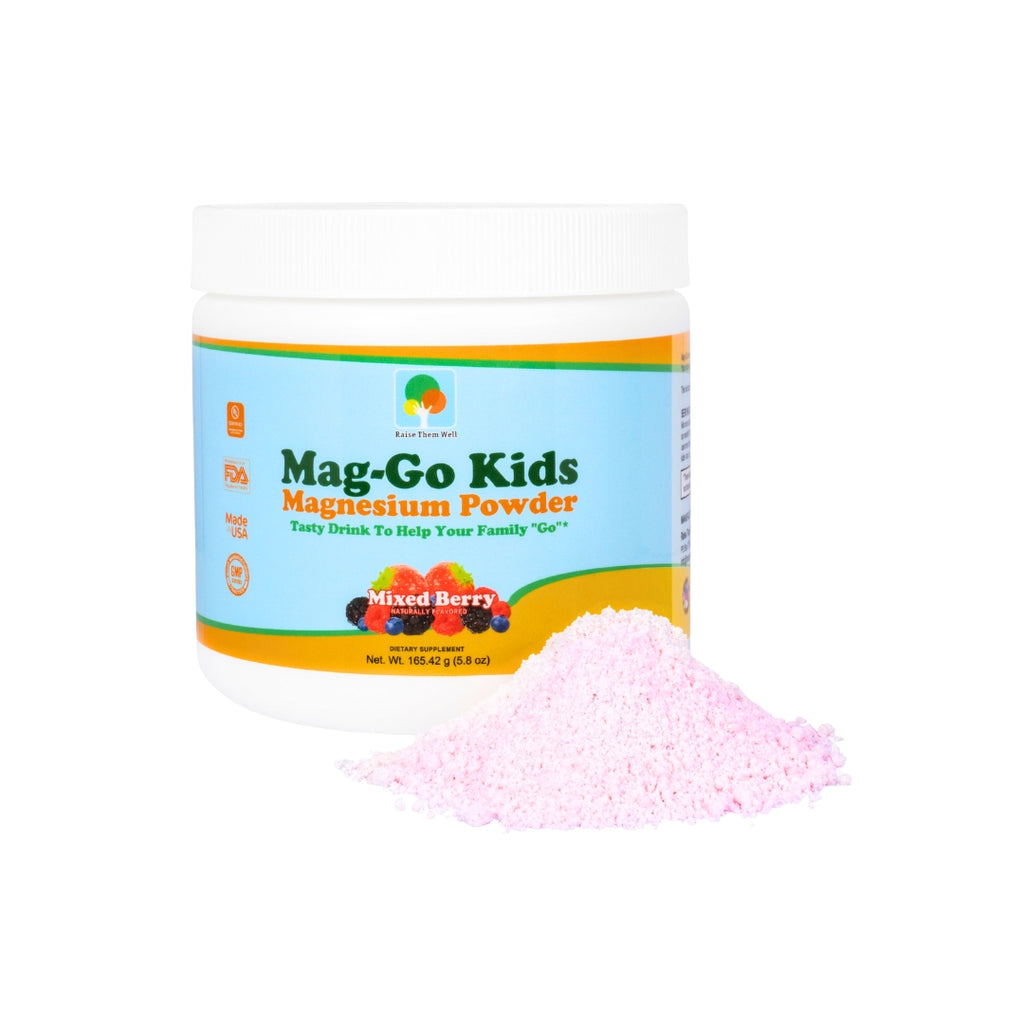 Mag Go Magnesium Powder – Supports Digestive Wellness & Gentle Daily Regularity