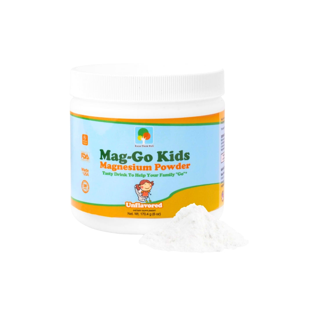 Mag Go Magnesium Powder – Supports Digestive Wellness & Gentle Daily Regularity