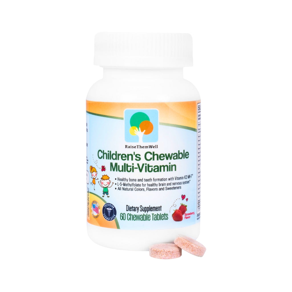Children's Chewable Vitamin with All-Natural Colors, Flavors, and Sweeteners