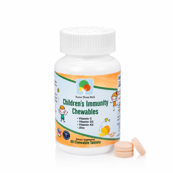 Kids' Immune Support Chewable with All-Natural Colors, Flavors, and Sweeteners