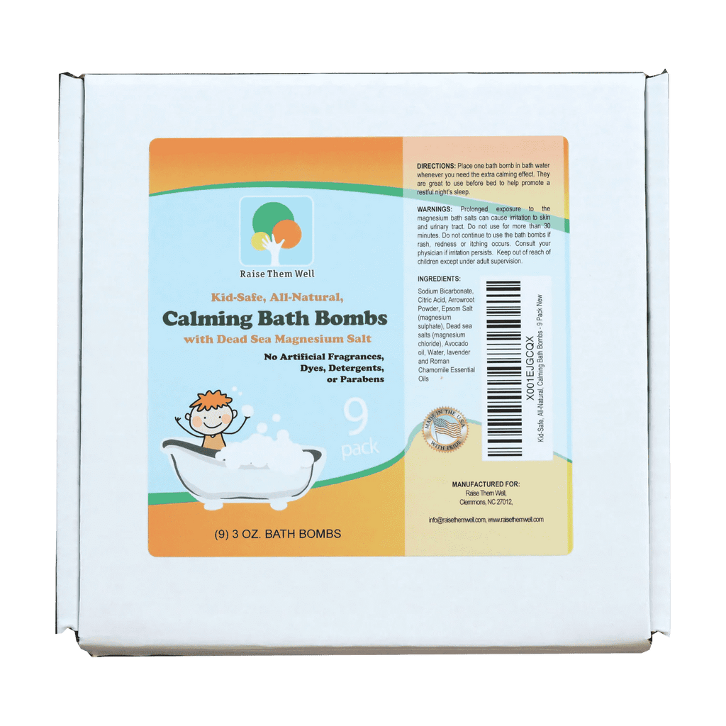 Box of Calming Magnesium Bath Bombs