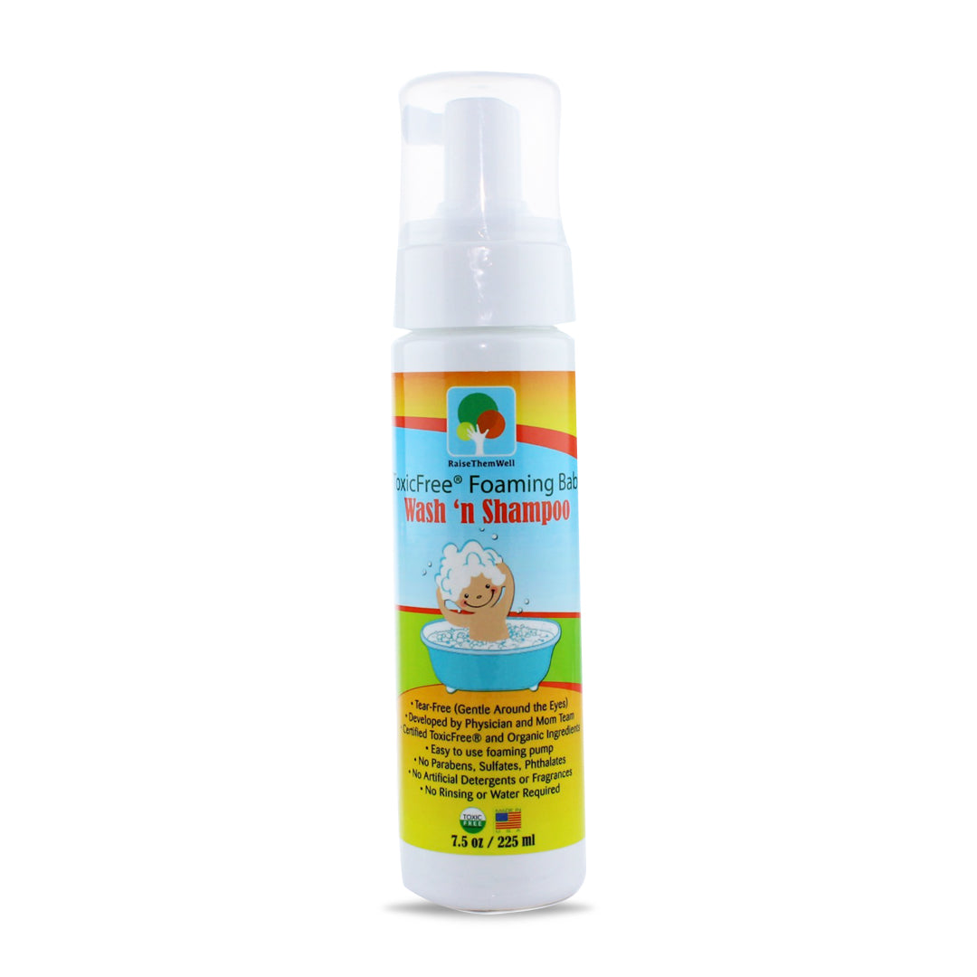 Certified ToxicFree® Foaming Baby Shampoo and Body Wash