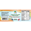 Children's Chewable Vitamin full product label