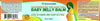 Baby Belly Balm Stretch Mark and Scar Defense Label