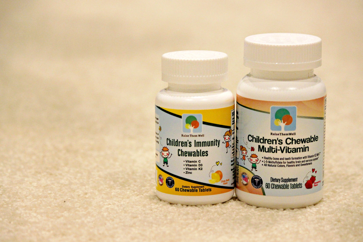 Kids Wellness Bundle: Children's Immunity Chewables and Children's Chewable Multivitamin