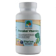 bottle of Raise Them Well Prenatal Vitamins with 150 veggie capsules