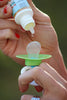 One drop of Vitamin D Drops on pacifier